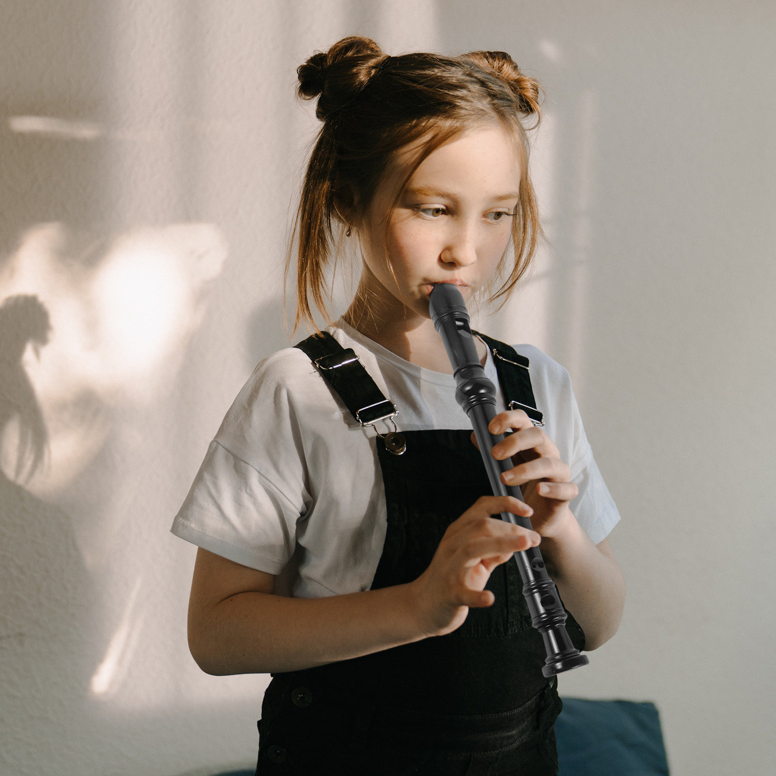 8 Hole Soprano Recorder Black  - Soprano Recorder Plastic review and price
