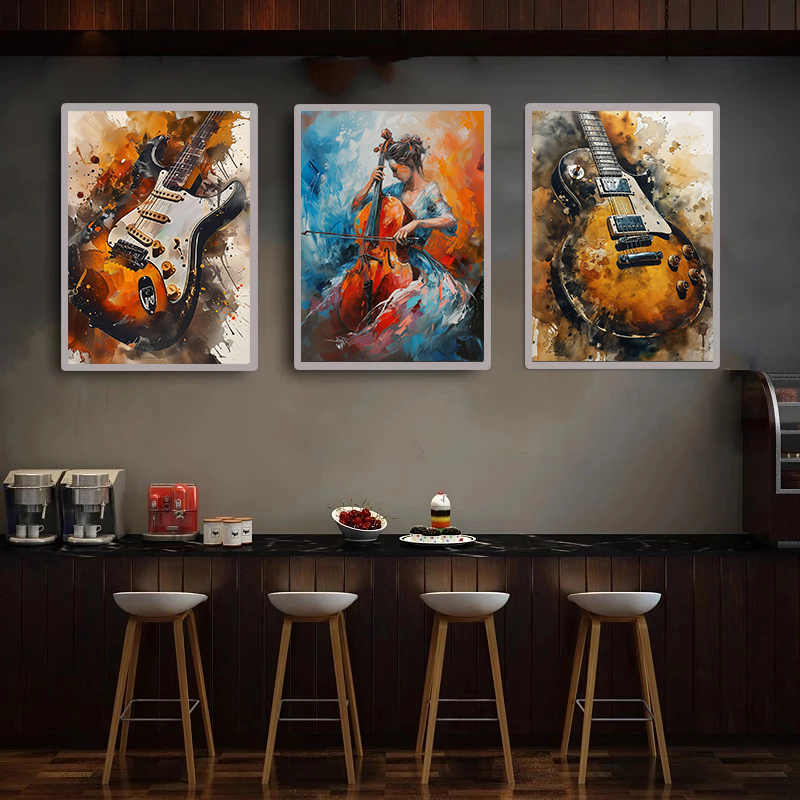 Electric Guitar Trendy Musical - Picture Of Musical Instrument review and price