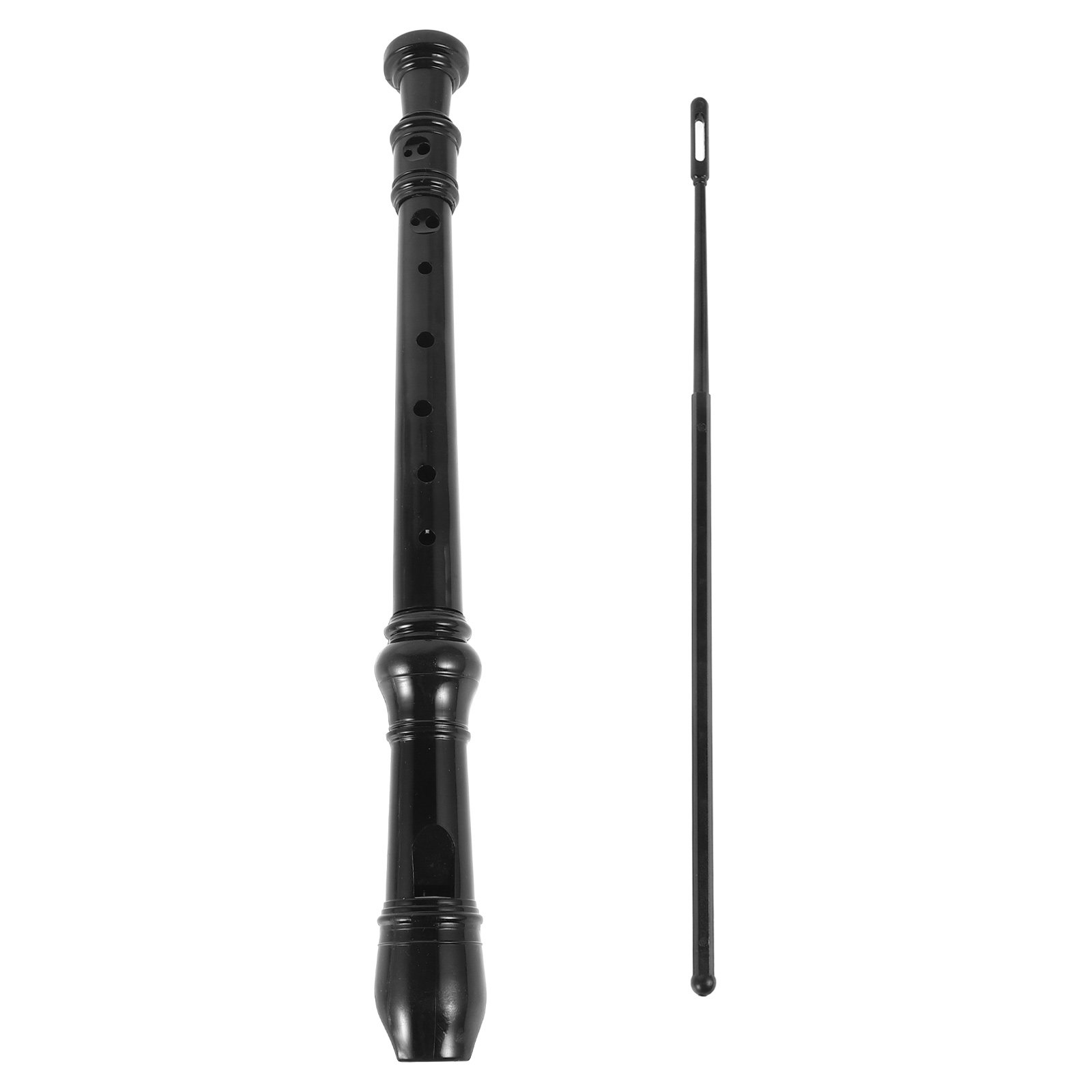 8 Hole Black Transparent ABS P - Soprano Recorder Plastic review and price